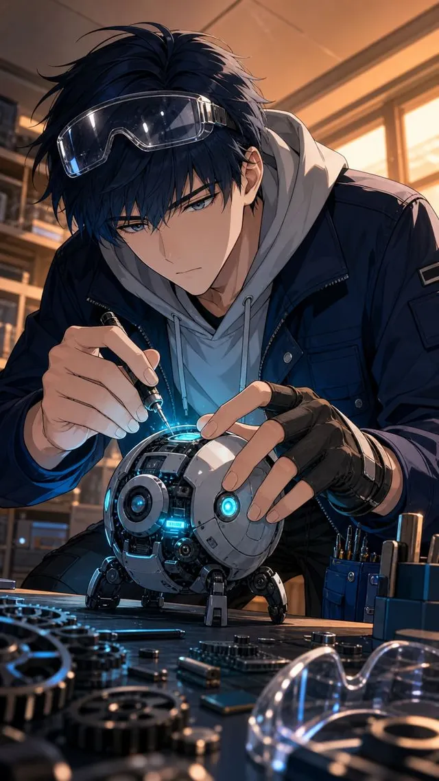 He Mingyuan character artwork
