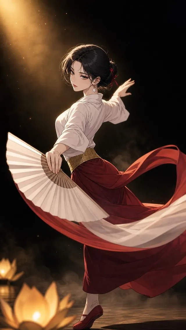 Luo Shuang character artwork