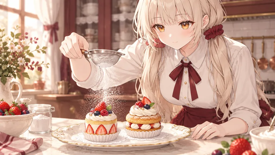First frame for Powdered sugar