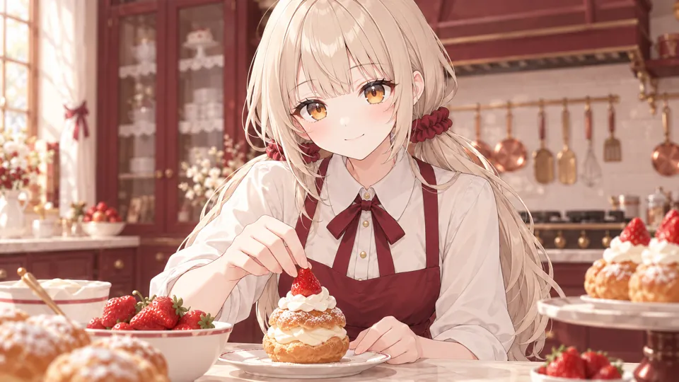 First frame for The last strawberry