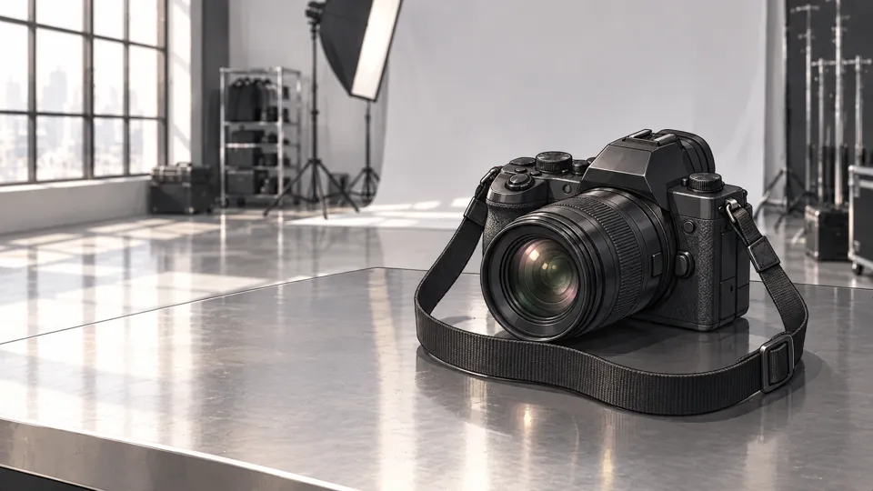 LUMEN M7 Mirrorless Camera, generated product still