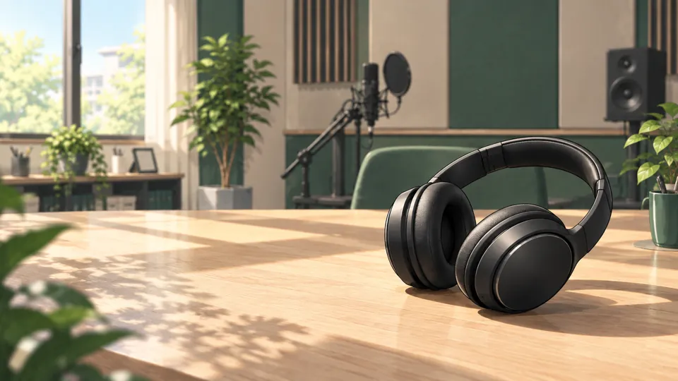 CAMPUS ONE Wireless Headphones, generated product still