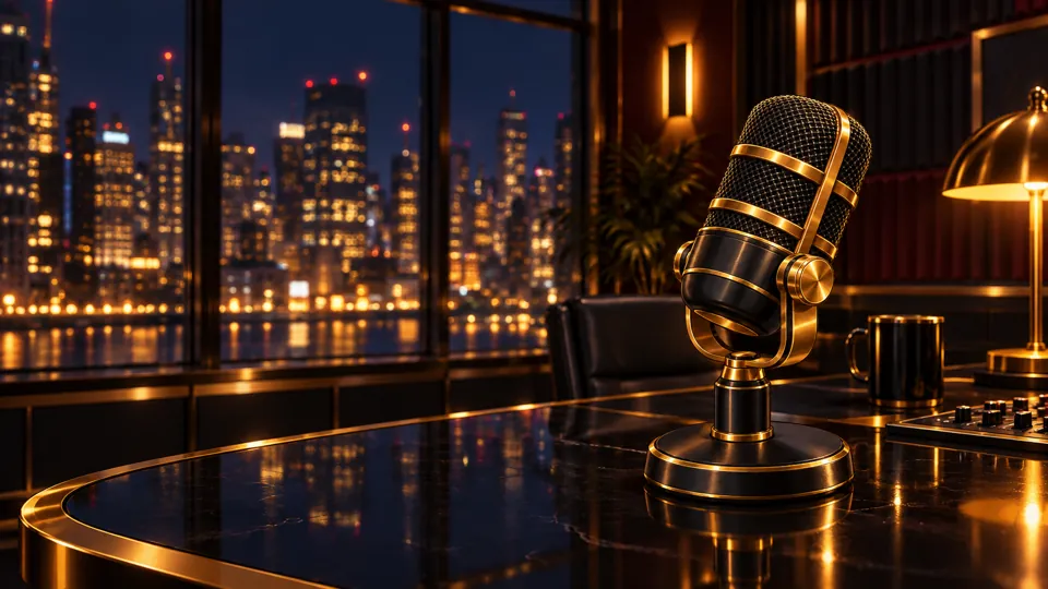 NOCTURNE Studio Microphone, generated product still